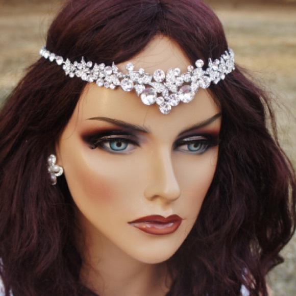 Rhinestone headpiece