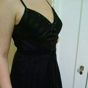 Vintage Betsey Johnson little black dress- size 6