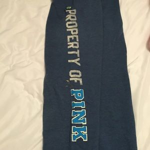 VS PINK varsity joggers