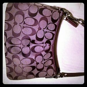 Coach purple purse