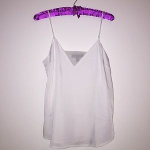 Banana republic white spaghetti strap top
