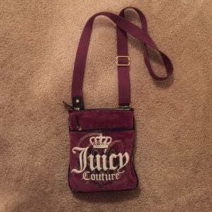 Authentic Juicy Couture Cross body bag.
