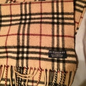 Unisex Burberry London Haymarket pattern Scarf