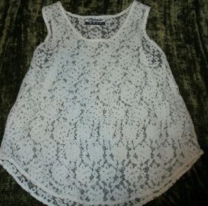 Lace tank