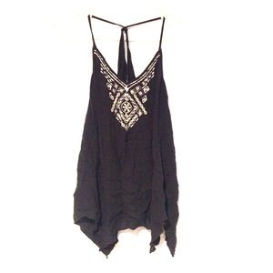 Black Fashion Tank Top