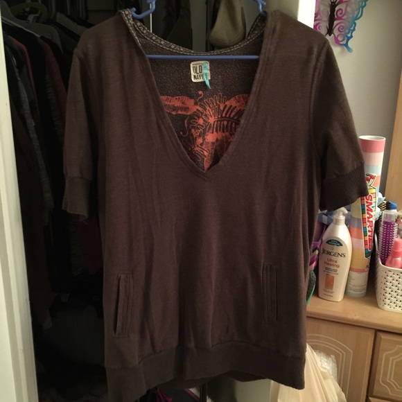 Cute brown hoodie