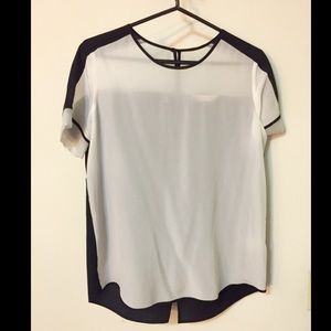 Rebecca Taylor Split Back Blouse
