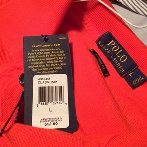 Polo Ralph Lauren Long Sleeve Golf Shirt New