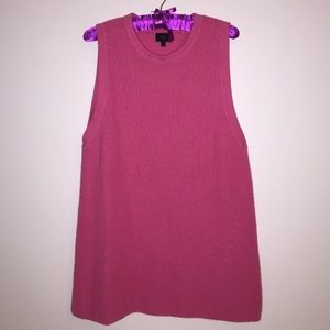 Merino Wool/Alpaca/Nylon blend Pink Vest