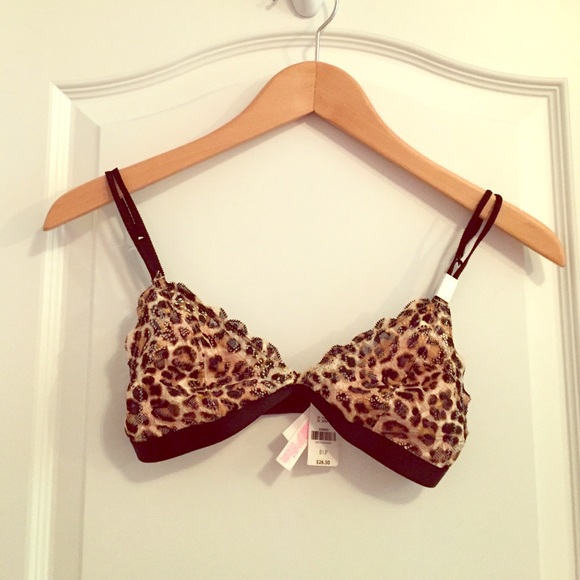 RARE VS Pink Cheetah Date Bralette