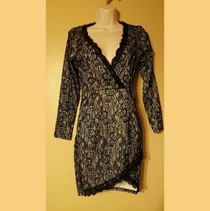 (SOLD) black long sleeve dress (SOLD)