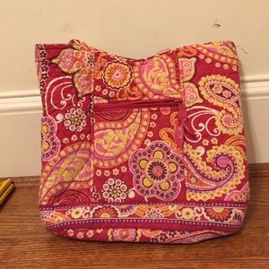 Raspberry Fizz Vera Bradley Tote