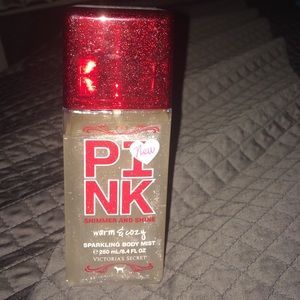 Victorias Secret PINK warm & cozy shimmer bodymist