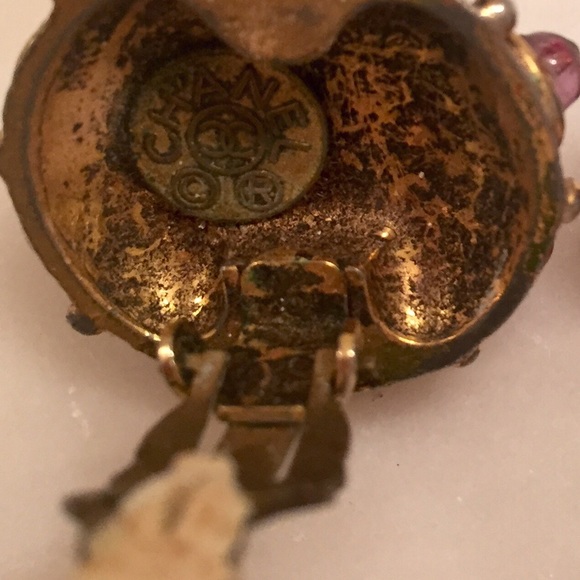 Chanel Vintage Gripoix clip on earrings - Picture 4 of 4
