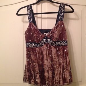 Cache velvet tank