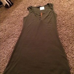 Button Up Bodycon Dress