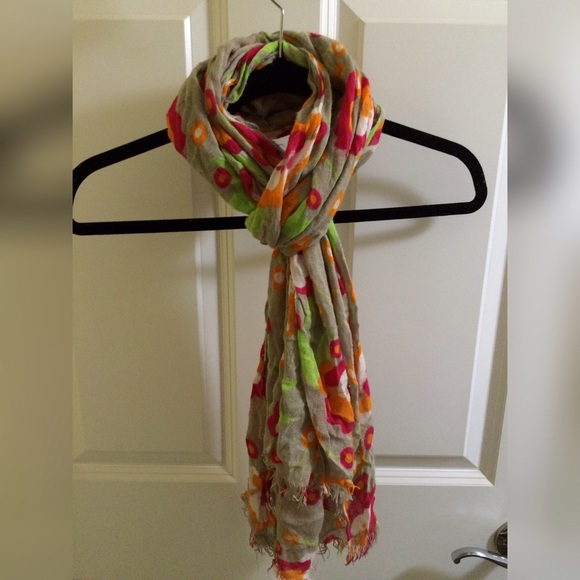 Floral scarf