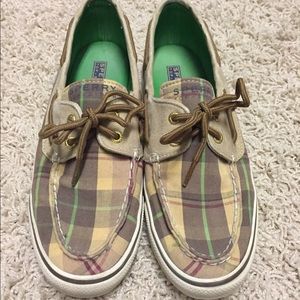 Sperry Top-Sider Plaid Boat Shoes