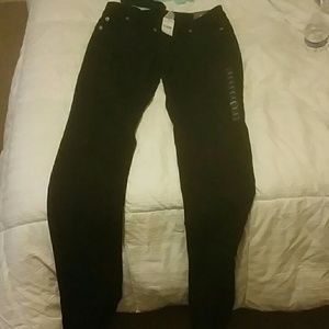 Long black jeans