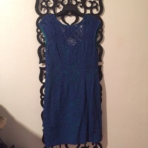 Ivy & Blu Dresses - Blue lace dress Ivy & Blu Dresses - Blue lace dress