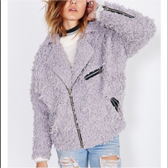 Unif Grey Poodle Jacket