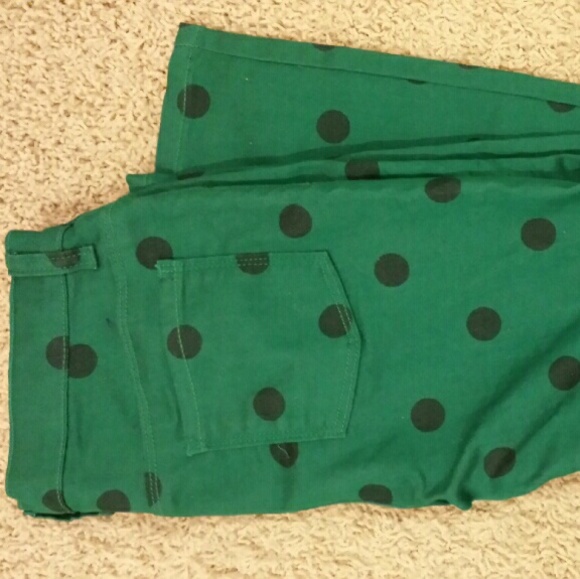 Girls Polka Dot Jeans