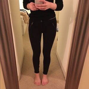 ZARA black skinny trousers