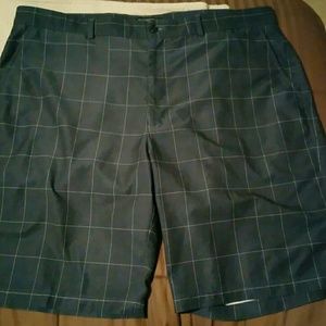 Men's moisture Wicking plaid shorts