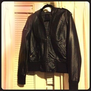 "Nollie" leather-like jacket!