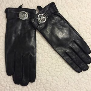 Michael Kors leather gloves. New, never worn!