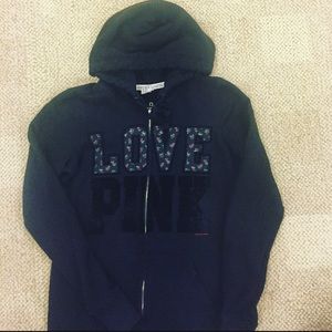 Victoria's Secret PINK Full Zip Up Hoodie