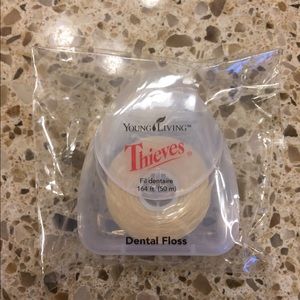 Young Living essential oil-infused dental floss