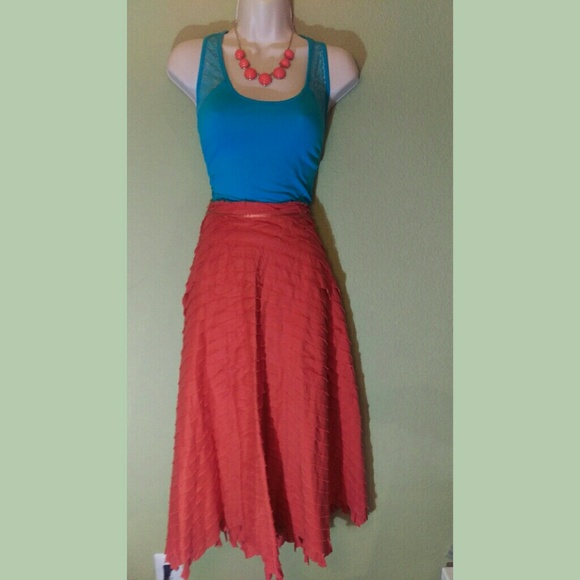 Ideology Pleated Flared Skirt