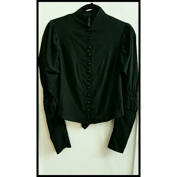 Duarte Black button down dress shirt