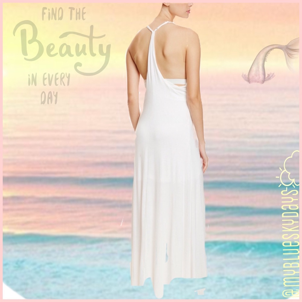 BCBG White Maxi Dress - Picture 2 of 3