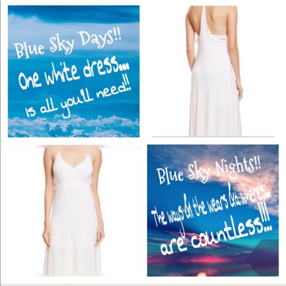 BCBG White Maxi Dress - Picture 3 of 3