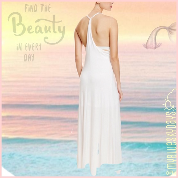 BCBG White Maxi Dress - Picture 2 of 3