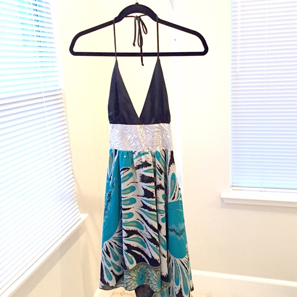 Tricia Fix Dresses - Like NEW Tricia Fix cocktail dress w lace up back Tricia Fix Dresses - Like NEW Tricia Fix cocktail dress w lace up back