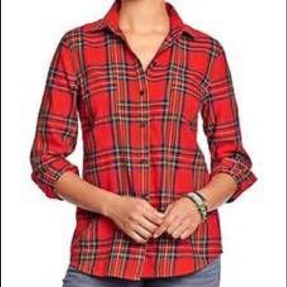 Plaid button up
