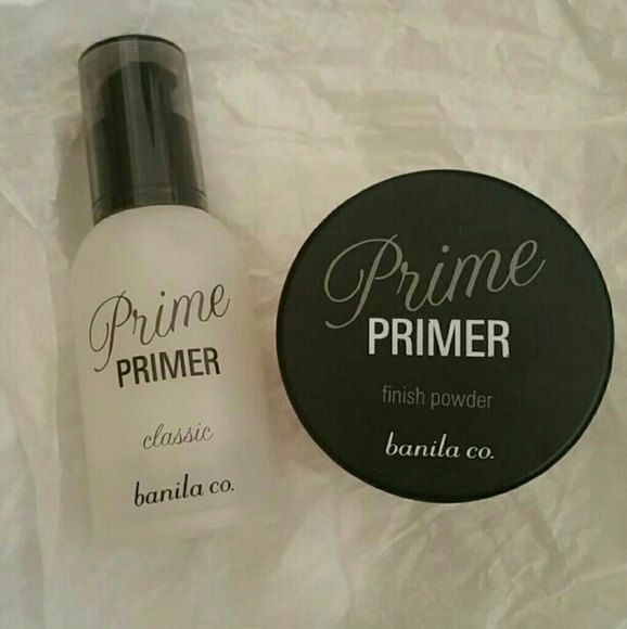 Banila Co primer + finishing powder