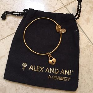 Alex and Ani Key to My Heart Bangle