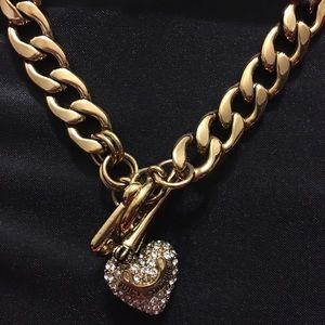 Juicy couture gold chain