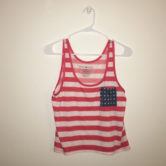 AMERICAN FLAG TANK