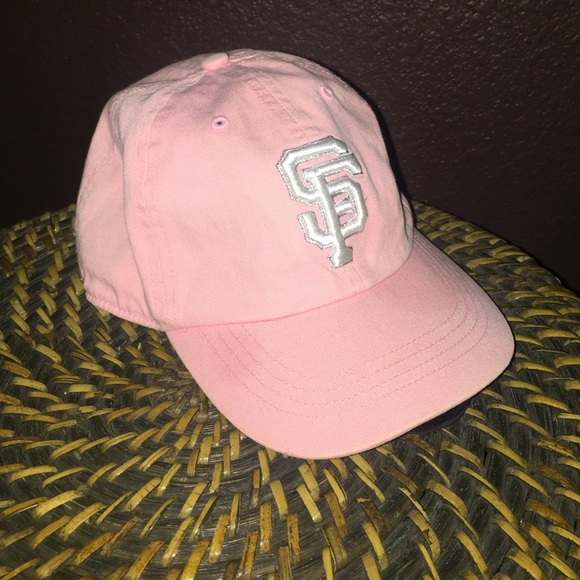 Baby pink- Girls San Francisco Giants baseball cap
