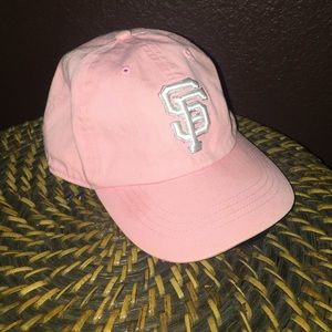 Baby pink- Girls San Francisco Giants baseball cap