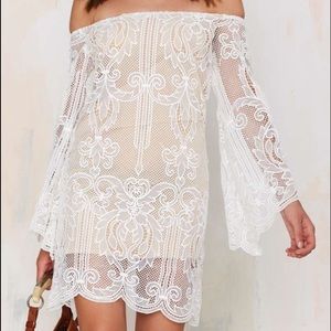 White Lace Dress