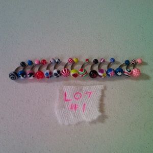 15 NWOT Belly Ring's