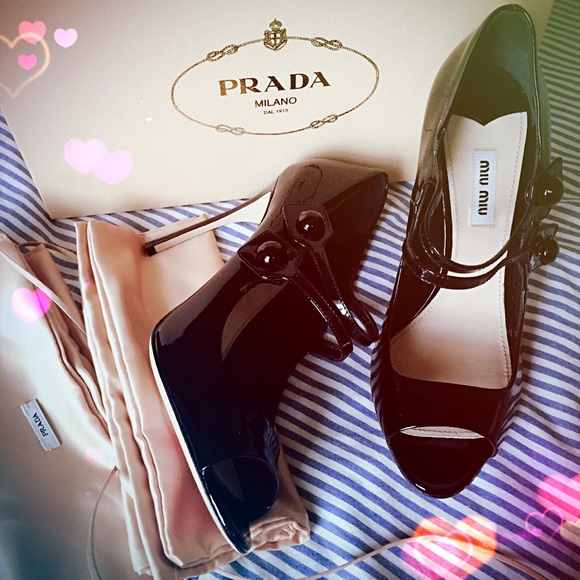 🔴NEW✨miu miu patent leather Mary Janes 39 - Picture 2 of 7