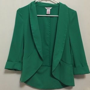 Green blazer