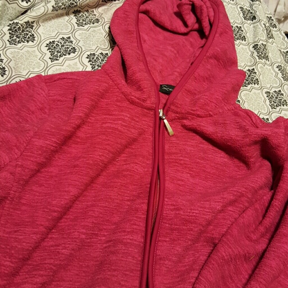 Pink Fleece Hoodie
